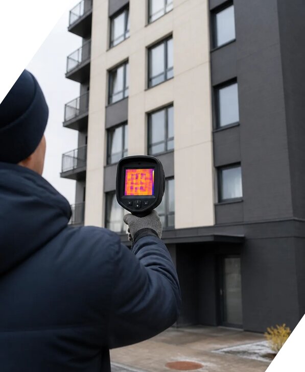 Тепловизионное обследование зданий в Якутске от 5208 р. | ЭкспертизаРоссия